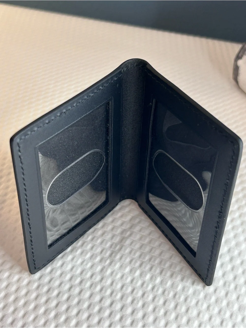 Harley-Davidson H-D Signature Leather Bifold RFID Wallet Black